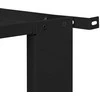 Skalbyklės pjedestalas 2 pcs Juodas 127 x 54,5 x 32,5 cm