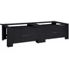 Skalbyklės pjedestalas 2 pcs Juodas 127 x 54,5 x 32,5 cm