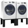 Skalbyklės pjedestalas 2 pcs Juodas 127 x 54,5 x 32,5 cm