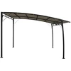 Sodo markizė nuo saulės, taupe spalvos, 3x3x2,55m