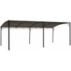 Sodo markizė nuo saulės, taupe spalvos, 6x3x2,55m