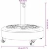 Skėčio nuo saulės pagrindas su ratukais 38/48mm stulpams, 27kg