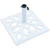 Skėčio pagrindas, baltos spalvos, ketus, 12kg, 49cm