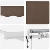 Ištraukiama markizė Taupe 600 × 300 cm Poliesteris