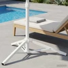 Skėtis stovai Balta Plienas for 25-32 mm Pole