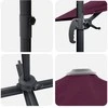 Roma Parasol Raudona 286 x 284 x 265 cm