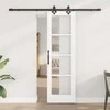 Slankios durys ORKDAL Balta ir juoda 61 x 198,5 cm
