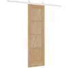 Slankios durys 61 x 198,5 cm Pušies medienos masyvas