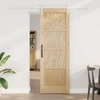Slankios durys 73,5 x 211 cm Pušies medienos masyvas