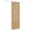 Slankios durys 73,5 x 211 cm Pušies medienos masyvas