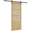 Slankios durys 86 x 211 cm Pušies medienos masyvas