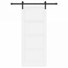 Slankios durys Balta 83 x 202 cm Pušies medienos masyvas