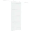 Slankios durys Balta 83 x 202 cm Pušies medienos masyvas