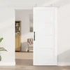Slankios durys Balta 83 x 202 cm Pušies medienos masyvas