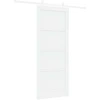 Slankios durys Balta 83 x 202 cm Pušies medienos masyvas
