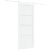 Slankios durys Balta 83 x 202 cm Pušies medienos masyvas