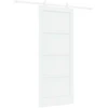 Slankios durys Balta 83 x 202 cm Pušies medienos masyvas