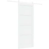 Slankios durys Balta 83 x 202 cm Pušies medienos masyvas