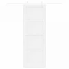 Slankios durys Balta 83 x 232 cm Pušies medienos masyvas