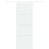 Slankios durys Balta 83 x 232 cm Pušies medienos masyvas