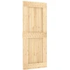 Slankios durys NARVIK 85 x 210 cm (213,5 cm) Natūrali ir juoda