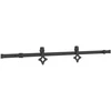 Slankios durys NARVIK Natūrali ir juoda 85 x 210 cm (152,5 cm)