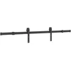 Slankios durys NARVIK Natūrali ir juoda 85 x 210 cm (152,5 cm)