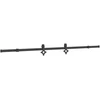 Slankios durys NARVIK Natūrali ir juoda 100 x 210 cm (213,5 cm)