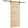 Slankios durys Natūrali 100 x 208 cm Pušies medienos masyvas