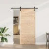 Slankios durys Natūrali 80 x 208 cm Pušies medienos masyvas
