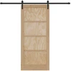 Slankios durys Natūrali 86 x 198,5 cm Pušies medienos masyvas