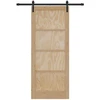 Slankios durys Natūrali 86 x 211 cm Pušies medienos masyvas