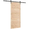 Slankios durys Natūrali 90 x 208 cm Pušies medienos masyvas