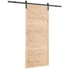 Slankios durys Natūrali 90 x 208 cm Pušies medienos masyvas
