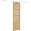 Slankios durys Natūrali ir Balta 61 x 198,5 cm