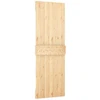Slankios durys Natūrali ir Balta 70 x 210 cm