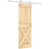 Slankios durys Natūrali ir Balta 70 x 210 cm