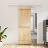 Slankios durys Natūrali ir Balta 70 x 210 cm