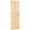 Slankios durys Natūrali ir Balta 70 x 210 cm