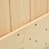 Slankios durys Natūrali ir Balta 70 x 210 cm