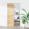Slankios durys Natūrali ir Balta 70 x 210 cm