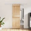 Slankios durys Natūrali ir Balta 70 x 210 cm