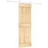 Slankios durys Natūrali ir Balta 70 x 210 cm