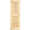 Slankios durys Natūrali ir Balta 70 x 210 cm