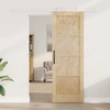Slankios durys Natūrali ir Balta 73,5 x 211 cm