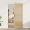 Slankios durys Natūrali ir Balta 73,5 x 211 cm