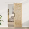 Slankios durys Natūrali ir Balta 73,5 x 211 cm