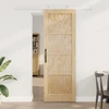 Slankios durys Natūrali ir Balta 73,5 x 211 cm