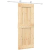 Slankios durys Natūrali ir Balta 80 x 210 cm