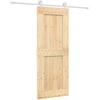 Slankios durys Natūrali ir Balta 80 x 210 cm